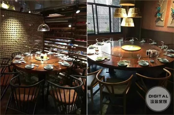 數(shù)碼彩美式PU開(kāi)放木器漆，締造文藝風(fēng)飯店