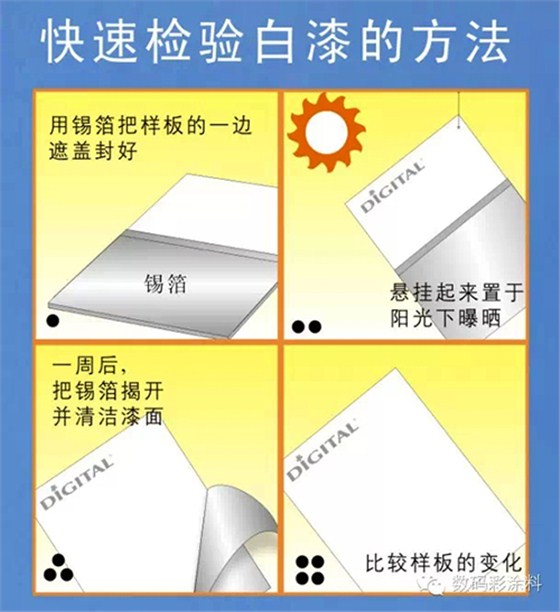 白漆為什么會變黃，原因在哪里？