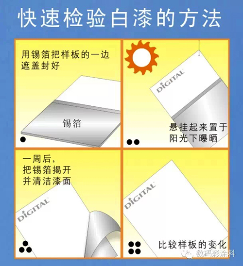 白漆為什么會變黃，原因在哪里？