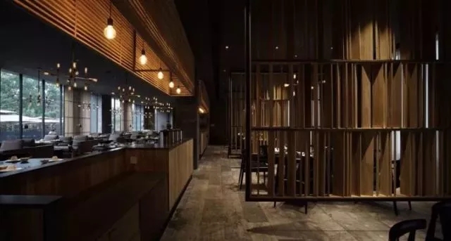 「涂裝案例」水漆原生態(tài)風格 謙遜的優(yōu)雅洛陽元寶餐廳